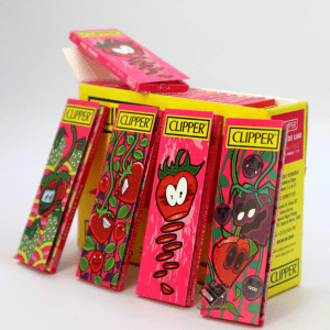 CLIPPER Flavored rolling papers (strawberry)